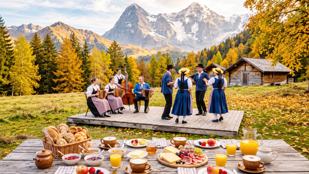 Buurezmorge und Jubiläumskonzert der Trachtengruppe Nottwil | © Trachtengruppe Nottwil