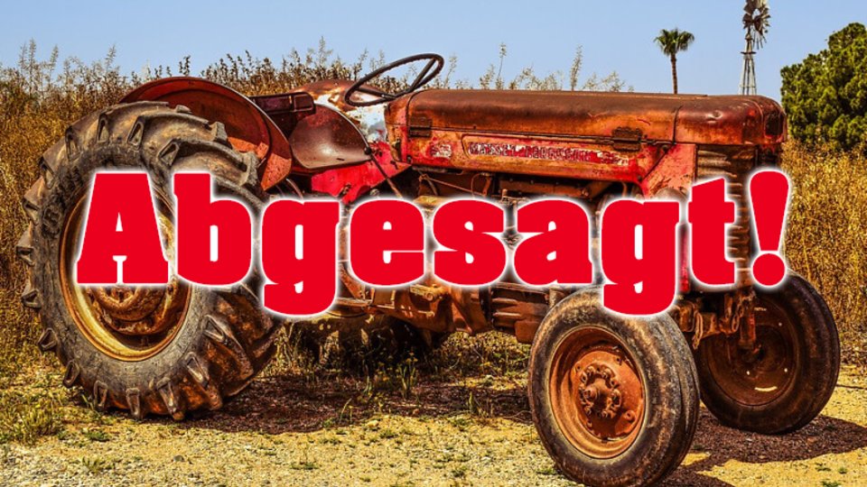 ABGESAGT! Oldtimer Traktoren Treffen | Woche-Pass AG