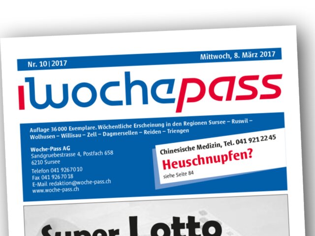 Woche-Pass Jahr 2017, 1500. Ausgabe erscheint | © Woche-Pass AG