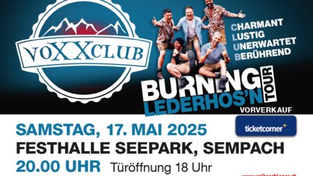 VoXXclub live in der Festhalle Sempach