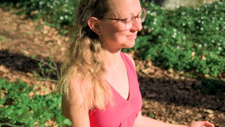 Yoga im Haselwart-Wald