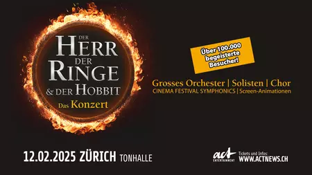 Konzert «Der Herr der Ringe & der Hobbit» | © act entertainment ag