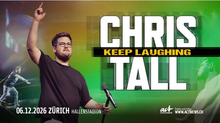 Comedian «Chris Tall» | © act entertainment ag
