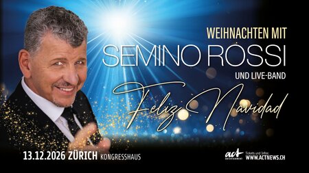 Konzert «Semino Rossi» | © act entertainment ag