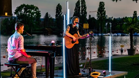 Strandbad Lounge | © Stadt Sursee
