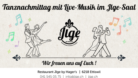 Tanznachmittag mit Live-Musik im Jlge-Saal | © Sandro Hager