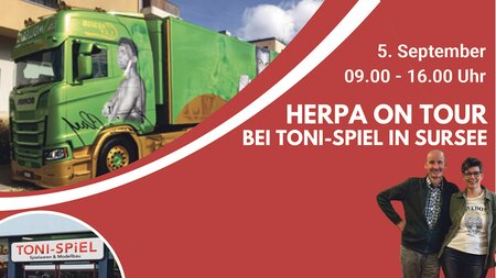 Herpa on Tour bei Toni-Spiel | © Toni-Spiel Spielwaren & Modellbau