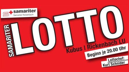 Lotto der Samariter Rickenbach | © Samariterverein Rickenbach
