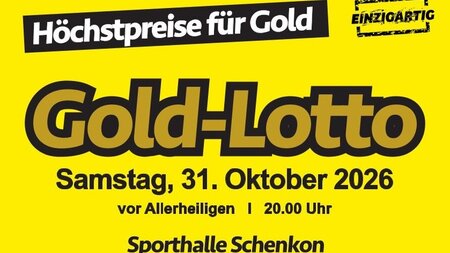Gold-Lotto des Männerchors & Musikvereins Schenkon | © Männerchor Schenkon