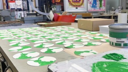 Bierdeckel weihnachtlich bedrucken | © Freizeitanlage Spittelhof Zofingen