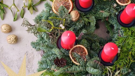 Adventskranz klassisch | © Freizeitanlage Spittelhof Zofingen