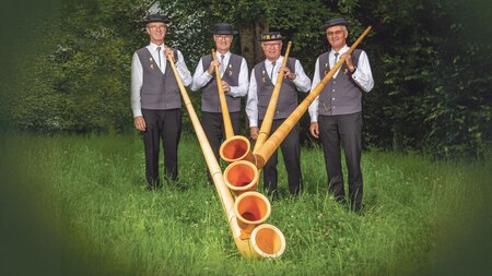 Schlussakkord vom Surental | © Alphornquartett Surental